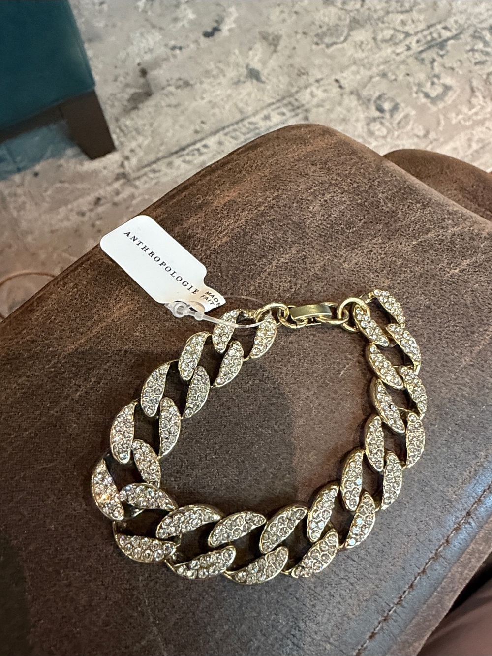 Anthropologie Chain Link Bracelet NWT